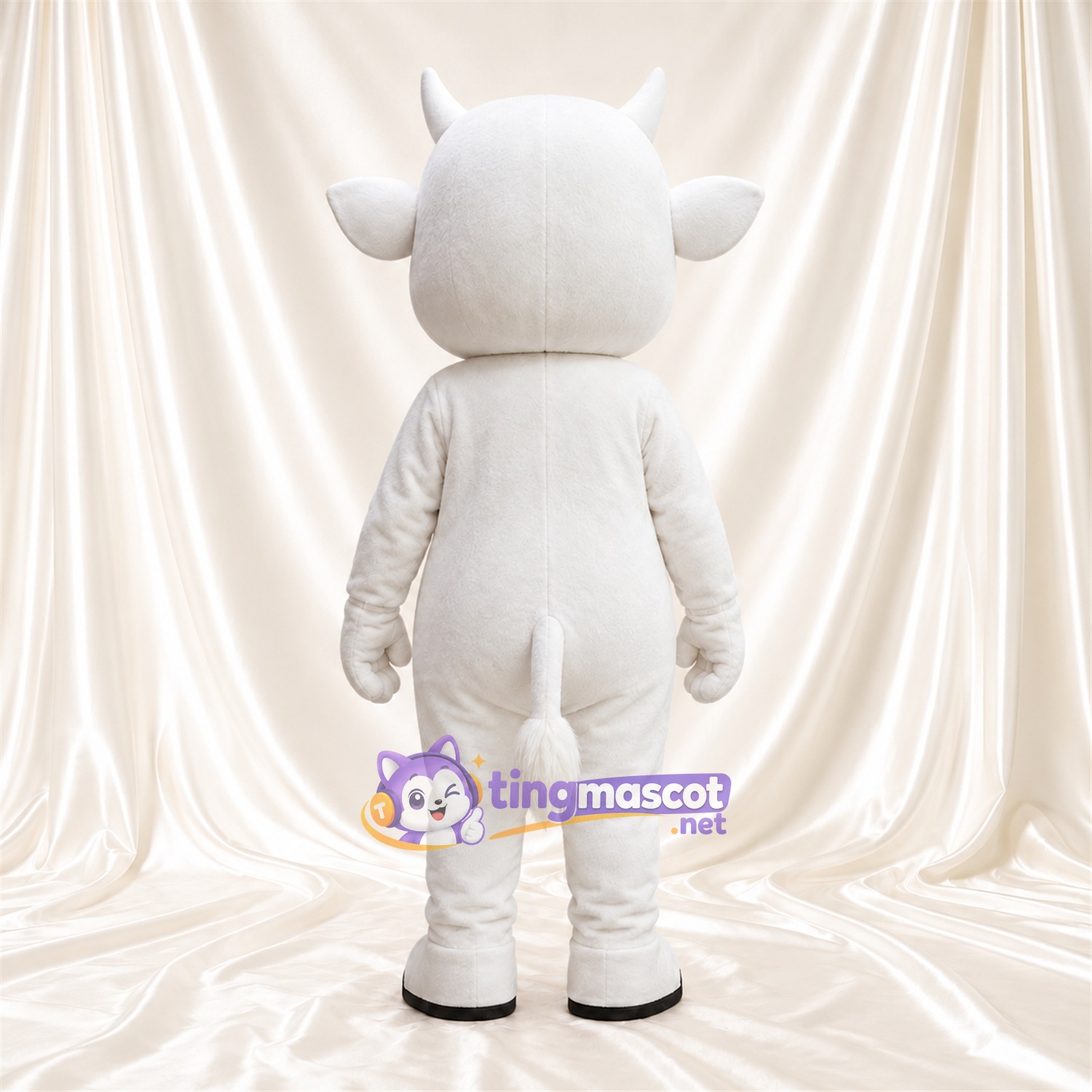 Costume de mascotte Vache – blanc Costume de mascotte Vache – blanc