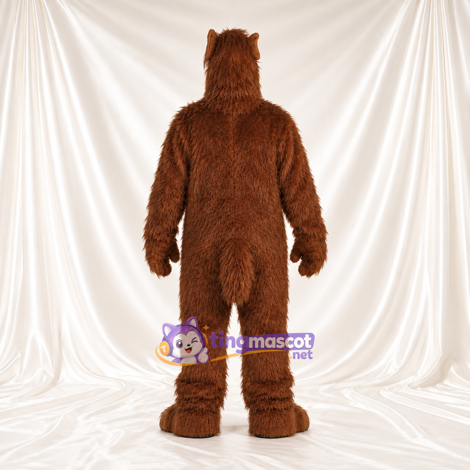 Brown Alien Mascot Costume Brown Alien Mascot Costume