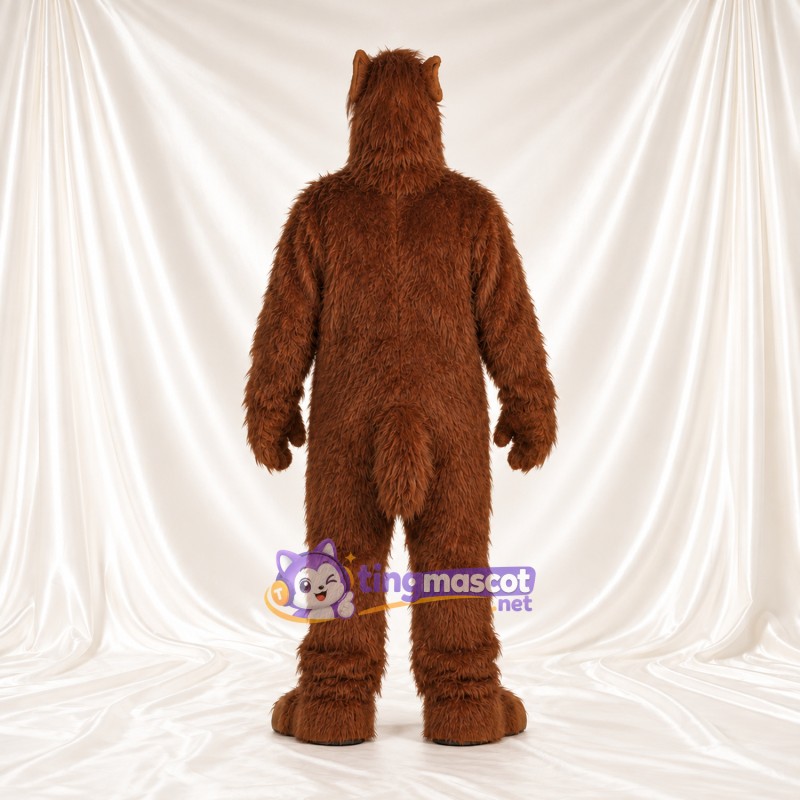 Brown Alien Mascot Costume Brown Alien Mascot Costume