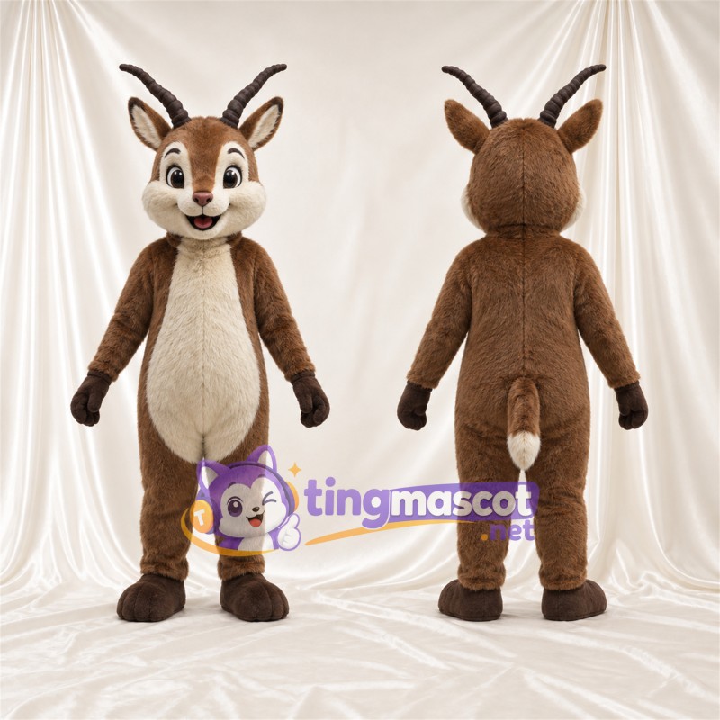 Costume de mascotte Antilope – marron