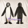 Black and White Penguin Mascot Costume - Black Feet and Black Beak