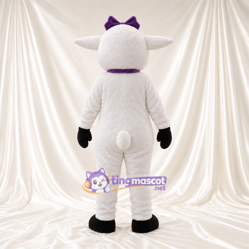 Costume de mascotte Chèvre – marron – Fourrure hirsute