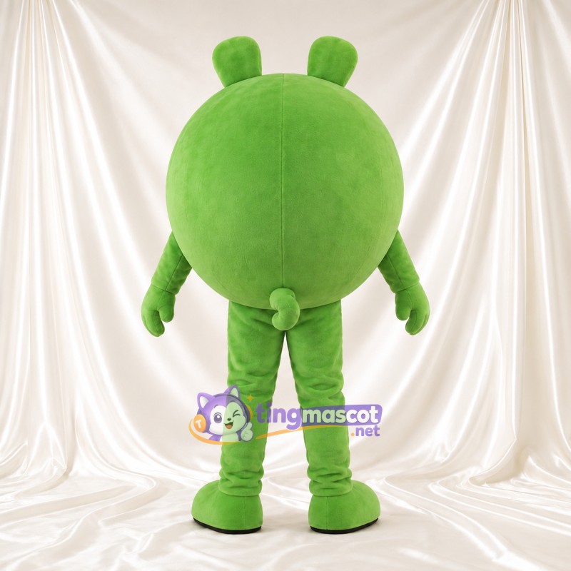 Costume de mascotte Cochon – vert – Jambes (vert) Costume de mascotte Cochon – vert – Jambes (vert)