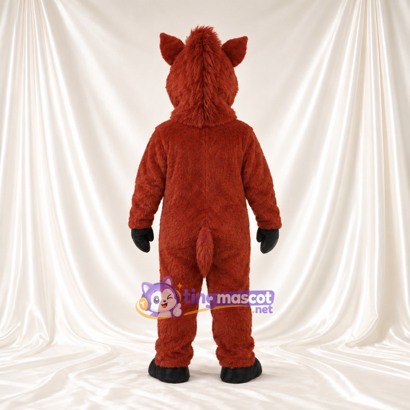 Costume de mascotte Sanglier – brun rouille Costume de mascotte Sanglier – brun rouille