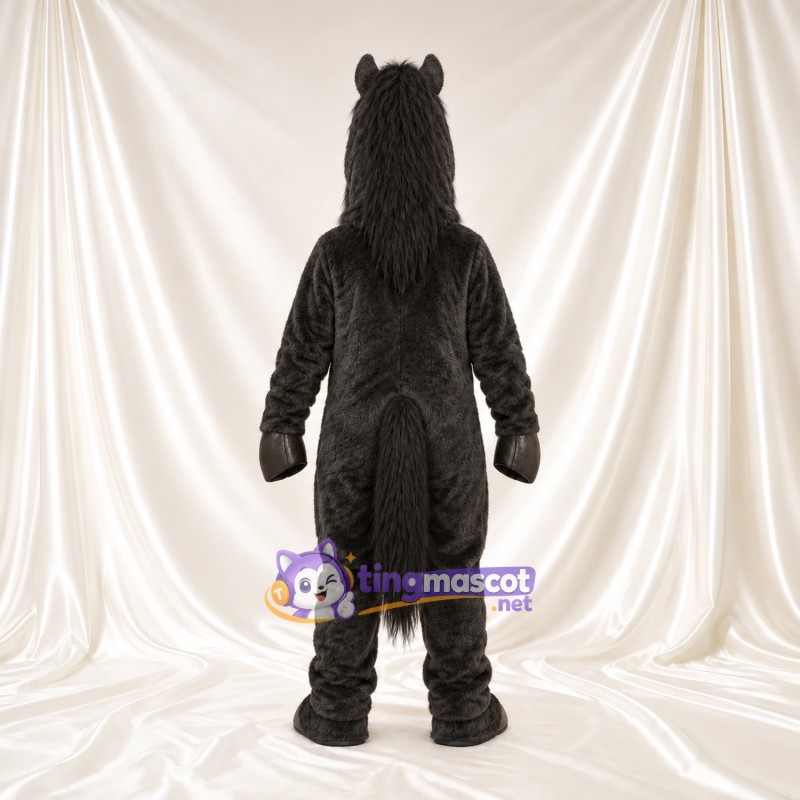Costume de mascotte Cheval – gris foncé Costume de mascotte Cheval – gris foncé