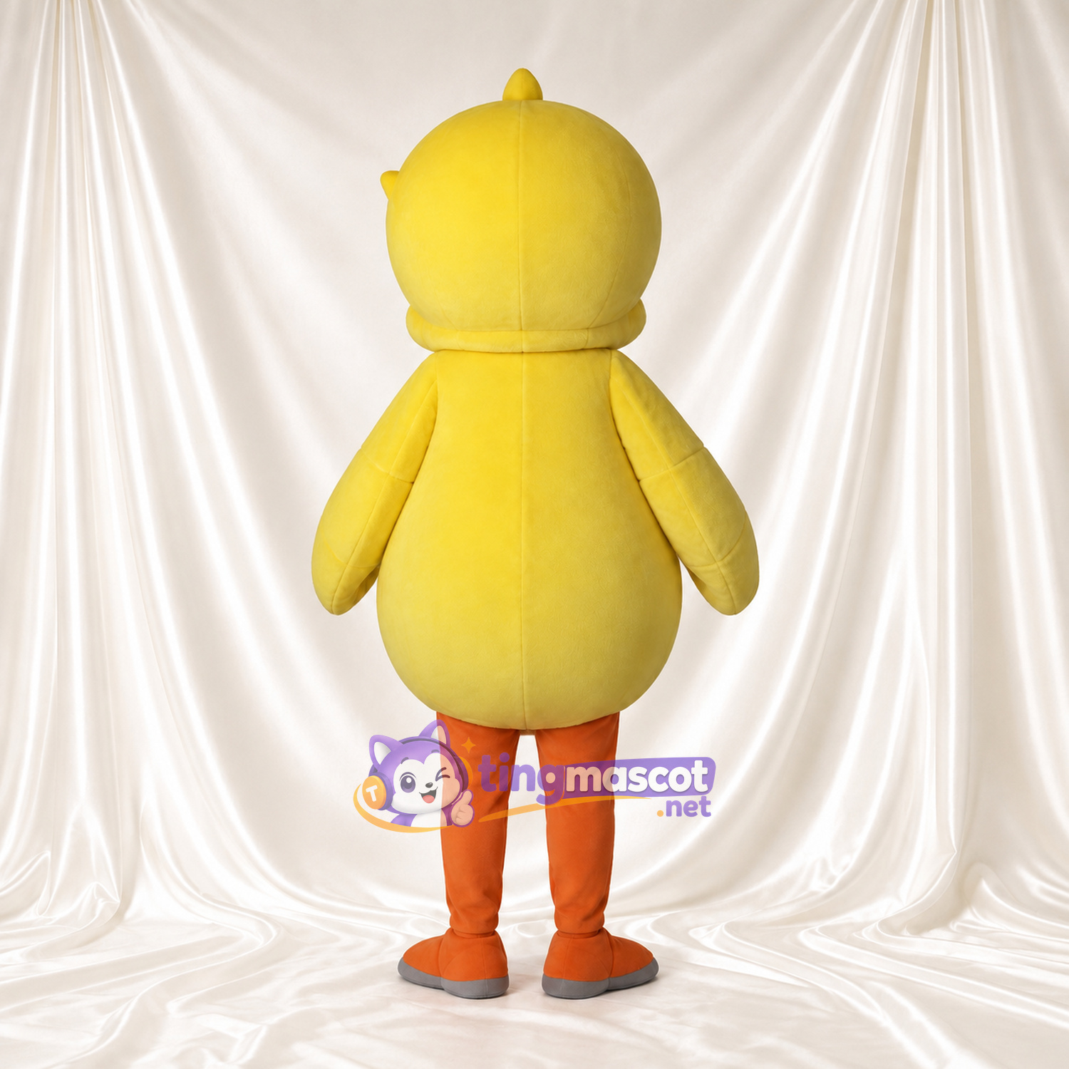 Costume de mascotte Caneton – jaune – Yeux (bleu); Pieds (gris) Costume de mascotte Caneton – jaune – Yeux (bleu); Pieds (gris)