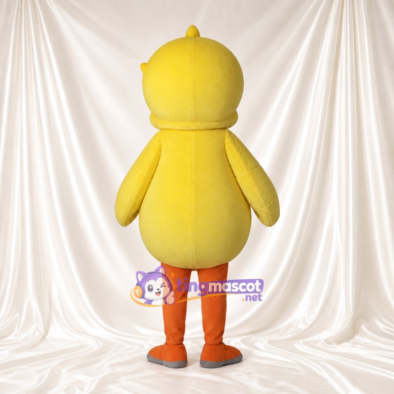 Costume de mascotte Caneton – jaune – Yeux (bleu); Pieds (gris) Costume de mascotte Caneton – jaune – Yeux (bleu); Pieds (gris)