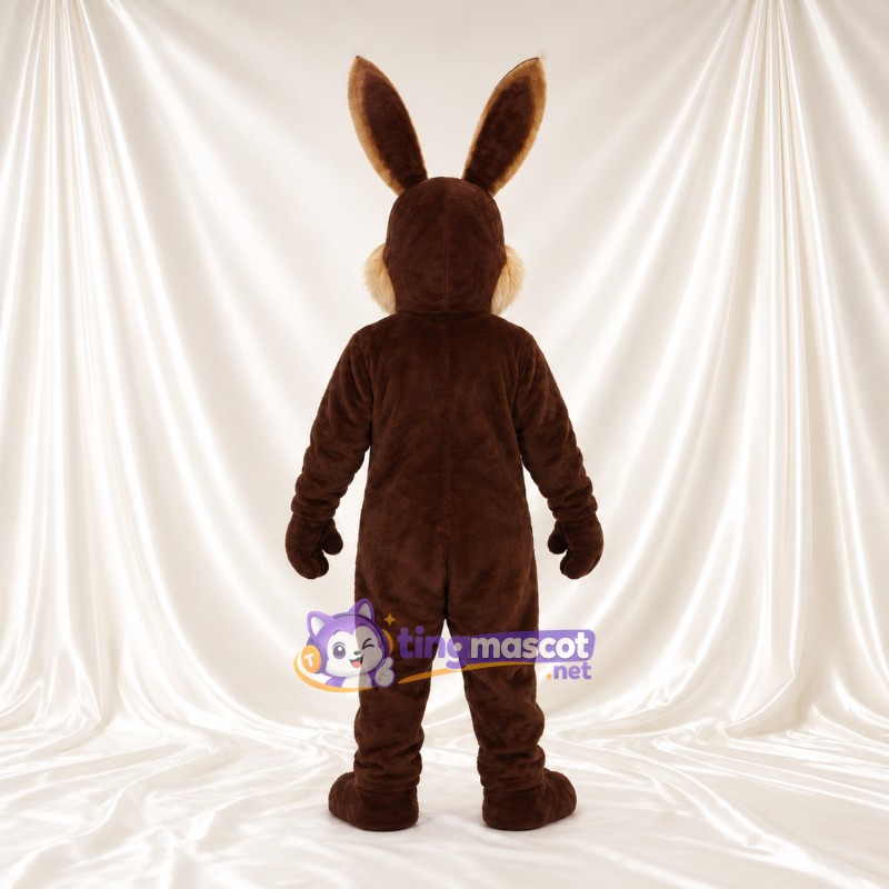 Maskottchenkostüm Wile E. Coyote – wie abgebildet – Ohren (hoch); Schnauze (hellbraun) Maskottchenkostüm Wile E. Coyote – wie abgebildet – Ohren (hoch); Schnauze (hellbraun)
