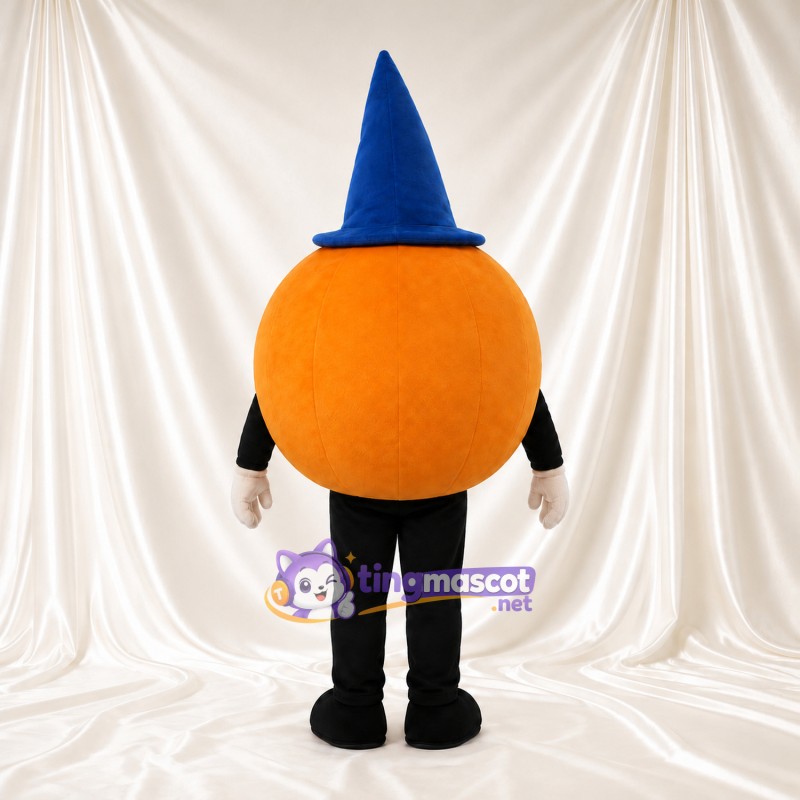 Costume de mascotte Citrouille – selon la photo – Chapeau (bleu, pointu); Jambes (noir) Costume de mascotte Citrouille – selon la photo – Chapeau (bleu, pointu); Jambes (noir)