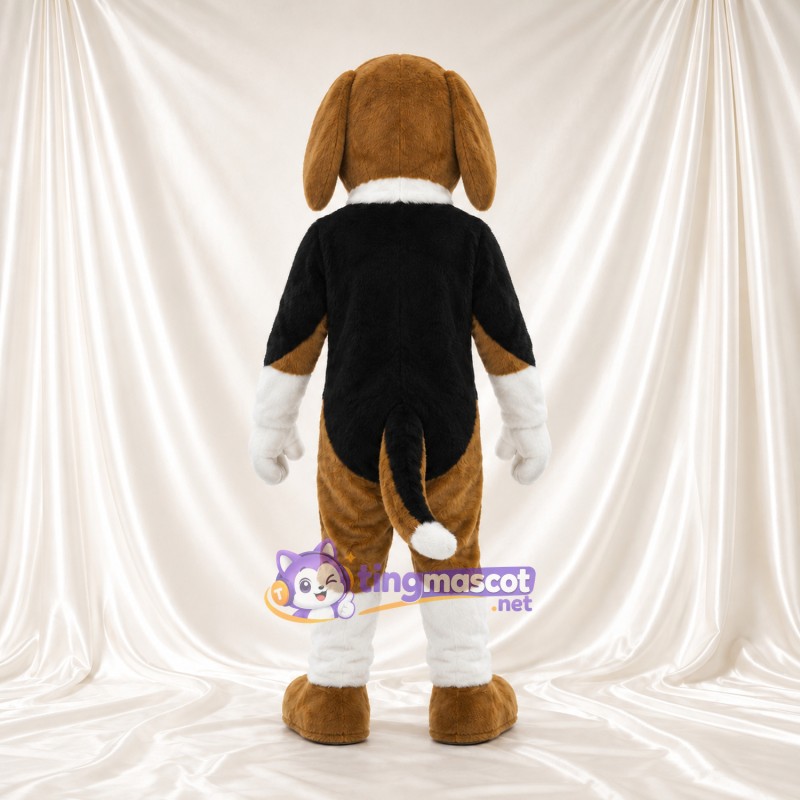Maskottchenkostüm Beagle – wie abgebildet – Handschuhe (weiß); Unterschenkel (weiß) Maskottchenkostüm Beagle – wie abgebildet – Handschuhe (weiß); Unterschenkel (weiß)