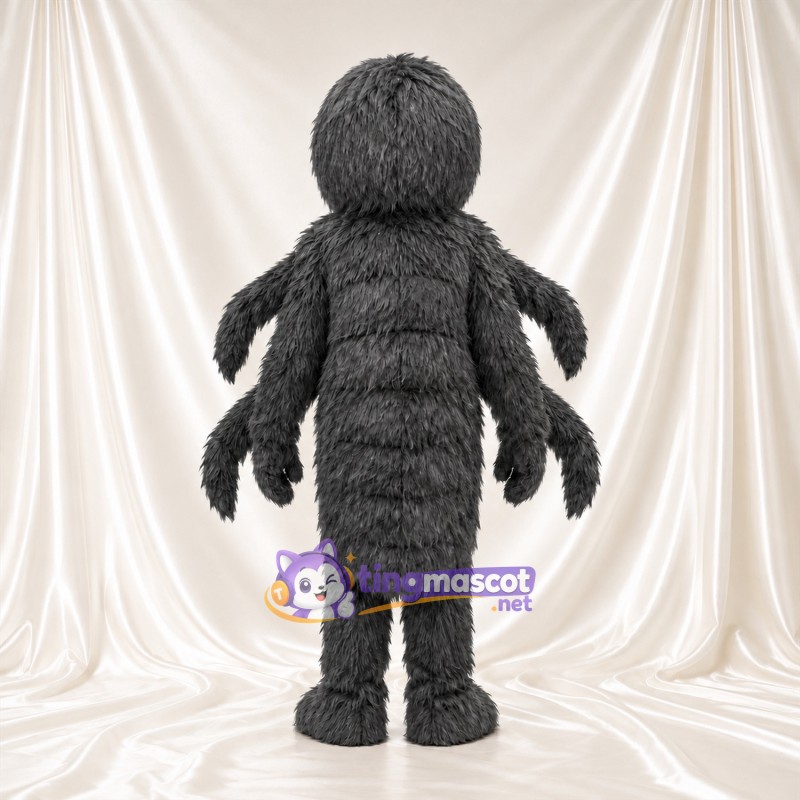 Costume de mascotte Araignée – gris – Yeux (grand, noir) Costume de mascotte Araignée – gris – Yeux (grand, noir)