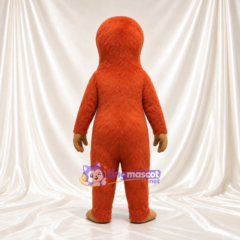 Orange Sloth Mascot Costume - Cream Face and Long Claws Orange Sloth Mascot Costume - Cream Face and Long Claws