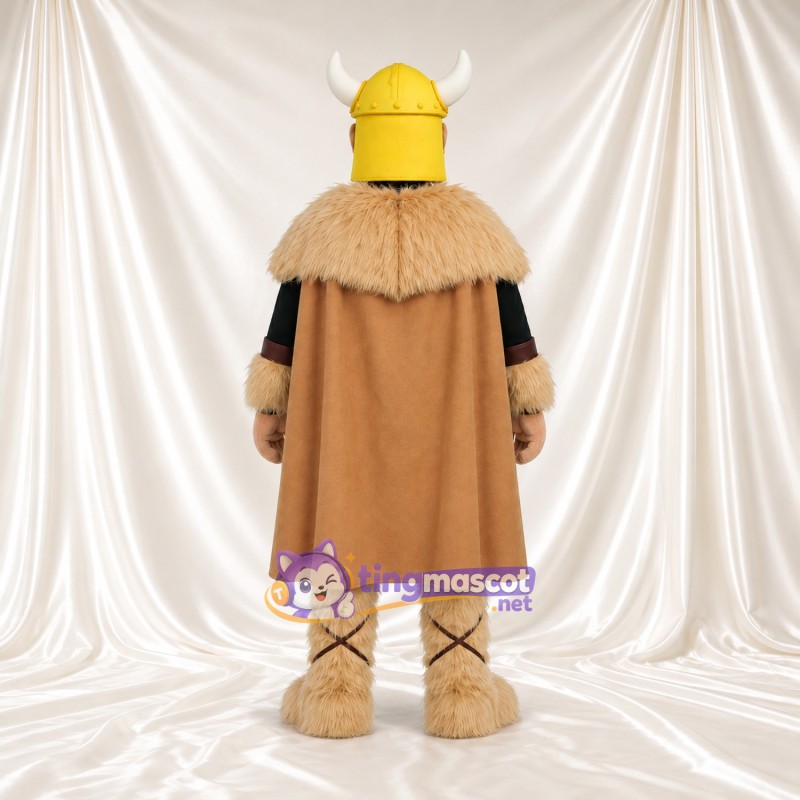 Costume de mascotte Guerrier – selon la photo – Casque (doré); Fourrure; Cape Costume de mascotte Guerrier – selon la photo – Casque (doré); Fourrure; Cape