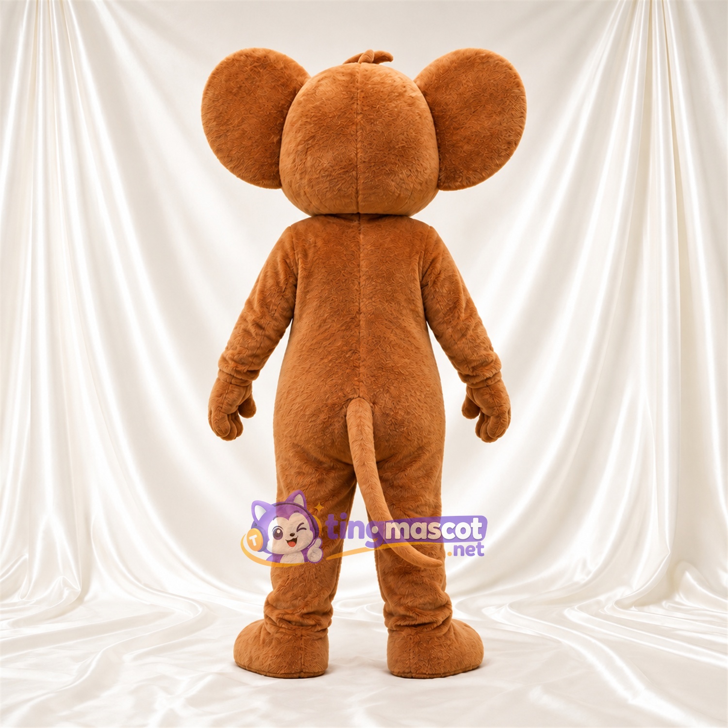 Costume de mascotte Jerry – selon la photo – Oreilles (blanc, rose) Costume de mascotte Jerry – selon la photo – Oreilles (blanc, rose)