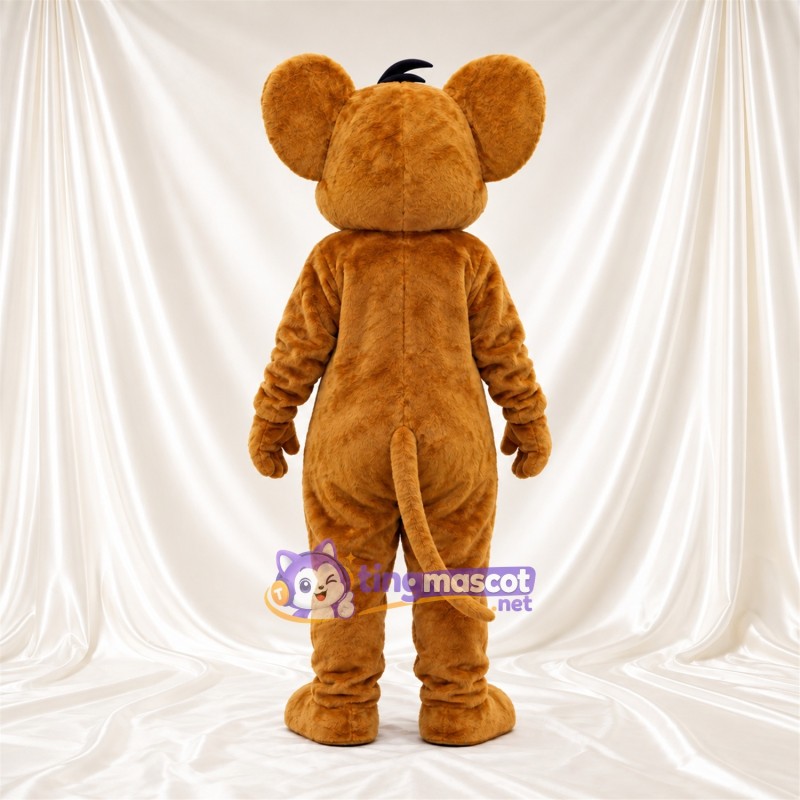 Costume de mascotte Jerry – selon la photo – Fourrure (doré); Oreilles (grand, rose) Costume de mascotte Jerry – selon la photo – Fourrure (doré); Oreilles (grand, rose)
