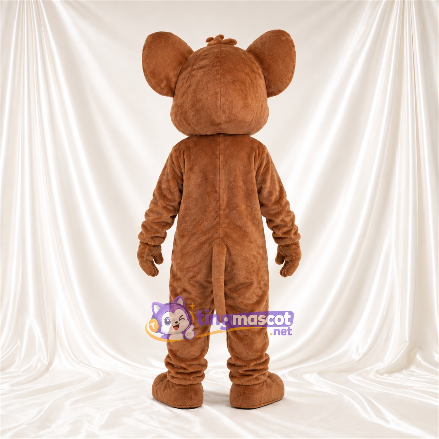 Costume de mascotte Jerry – selon la photo – Ventre (crème); Mèche sur le front (petit) Costume de mascotte Jerry – selon la photo – Ventre (crème); Mèche sur le front (petit)