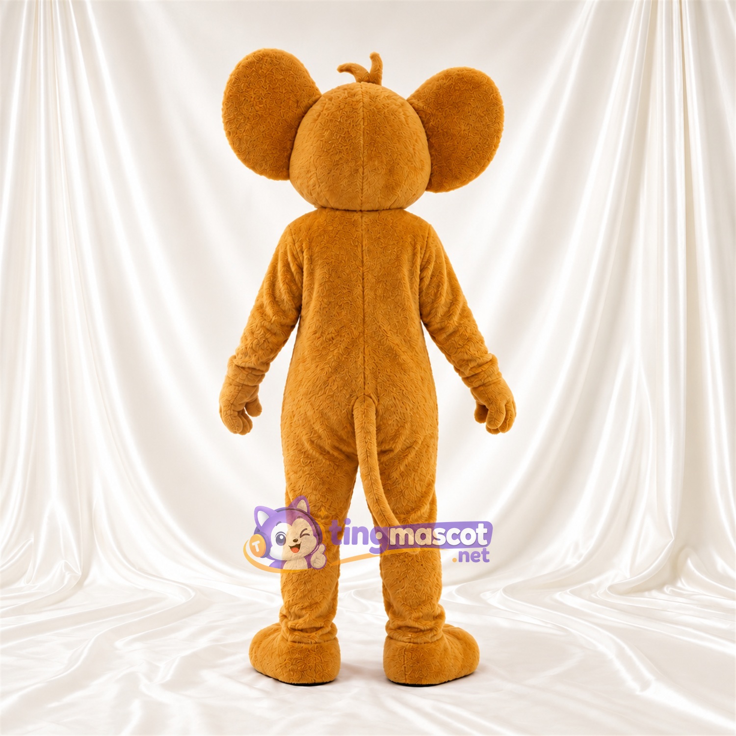 Costume de mascotte Jerry – selon la photo – Sourire (large); Oreilles (grand, rose) Costume de mascotte Jerry – selon la photo – Sourire (large); Oreilles (grand, rose)