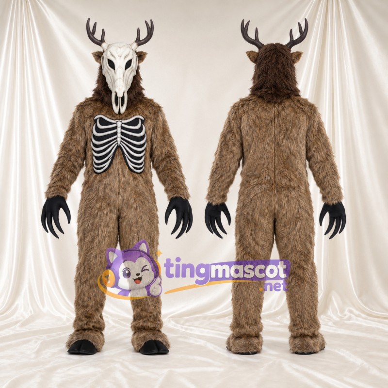 Costume de mascotte Cerf – selon la photo – Bois; Torse