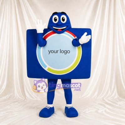 Écran d’affichage Costume de mascotte intégral pour adultes Salons professionnels