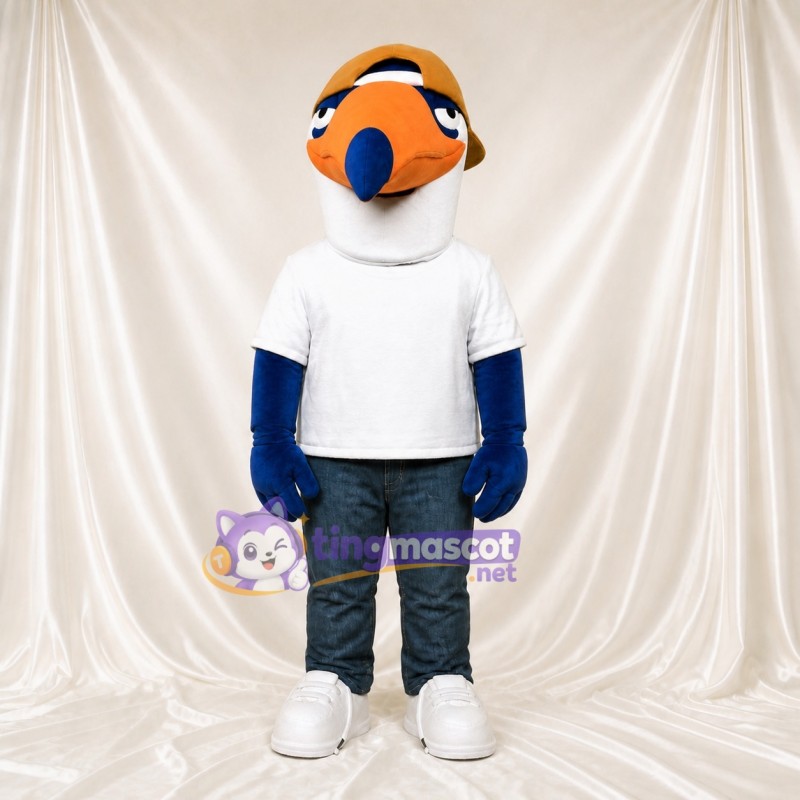 Toucan Mascot Costume Full Body for Adults School Events