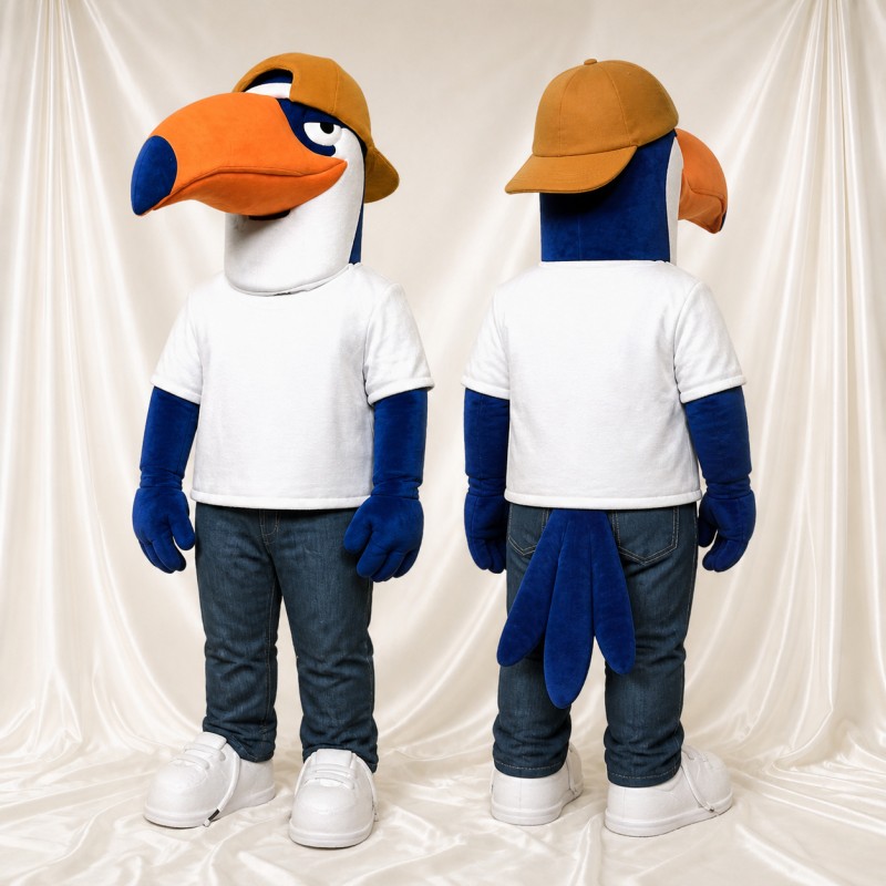 Toucan Mascot Costume Full Body for Adults School Events