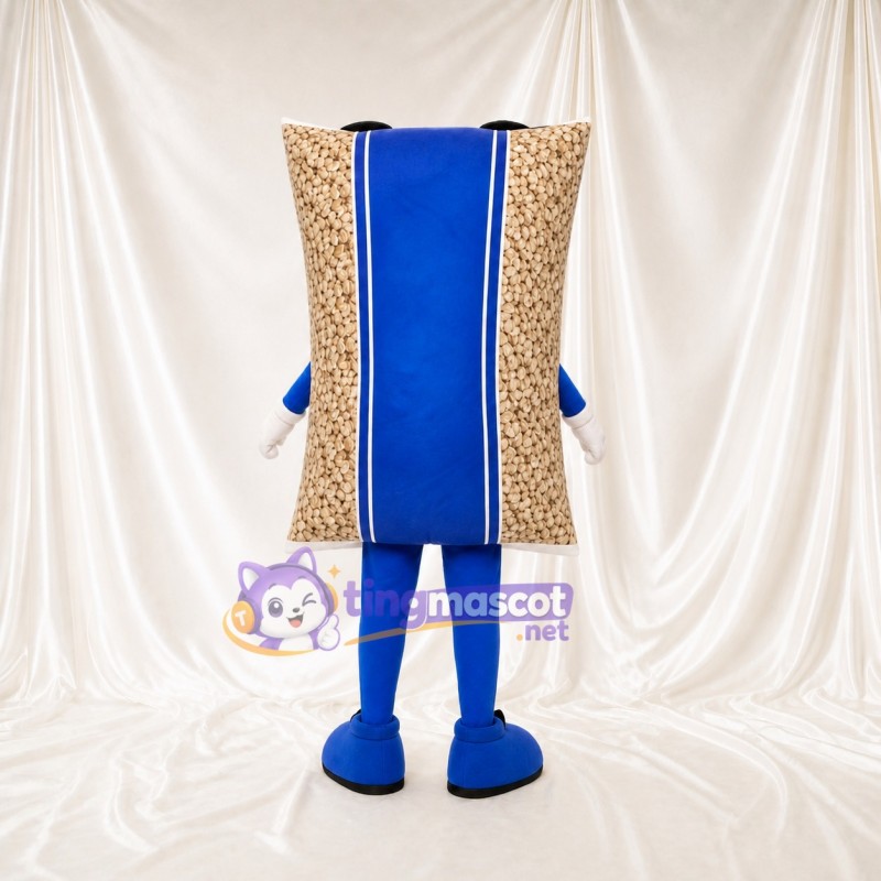 Peanut Snack Bag Mascot Costume Full Body for Adults Food Events