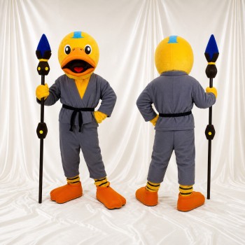 Canard Guerrier Costume de mascotte intégral pour adultes Arts Martiaux