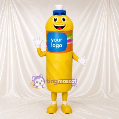Bottle Mascot Costume Full Body for Adults Food Events