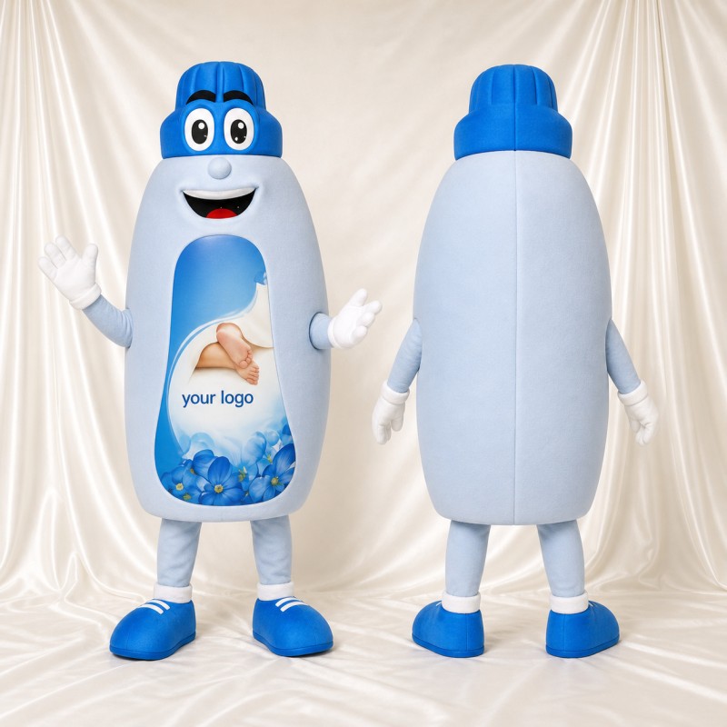 Water Bottle Mascot Costume Full Body for Adults Food Events