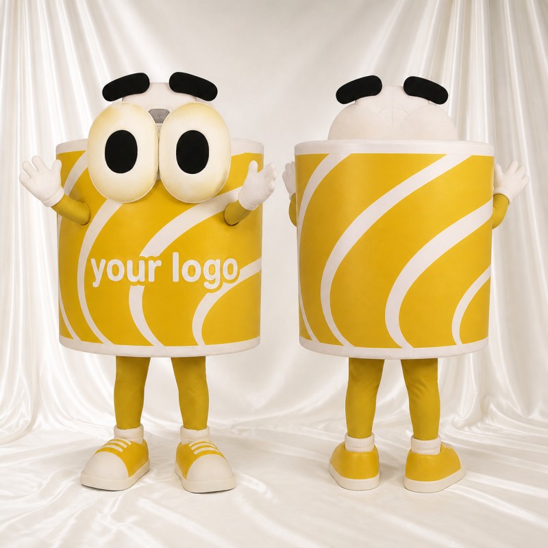 Can Mascot Costume Full Body for Adults Promotions