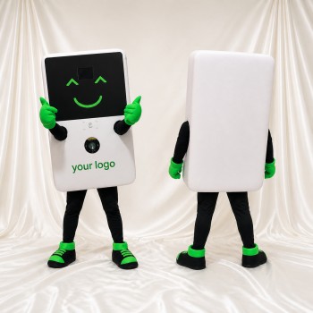 Smartphone Costume de mascotte intégral pour adultes Salons professionnels