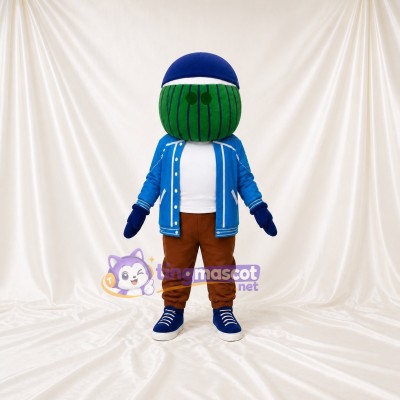 Pastèque Costume de mascotte intégral pour adultes Événements gastronomiques