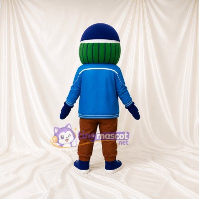 Pastèque Costume de mascotte intégral pour adultes Événements gastronomiques