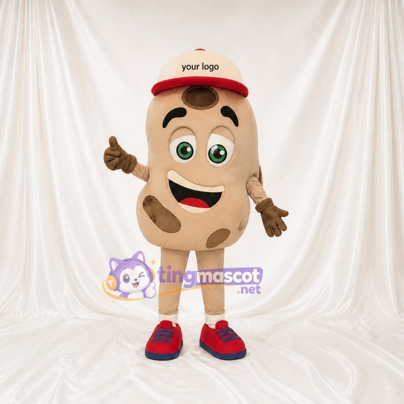 Potato Mascot Costume Full Body for Adults Food Events