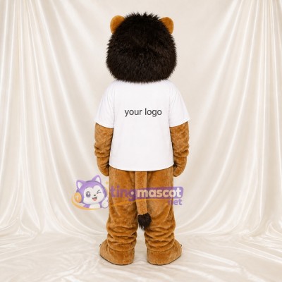 Lion Mascot Costume Full Body for Adults Sports Events
