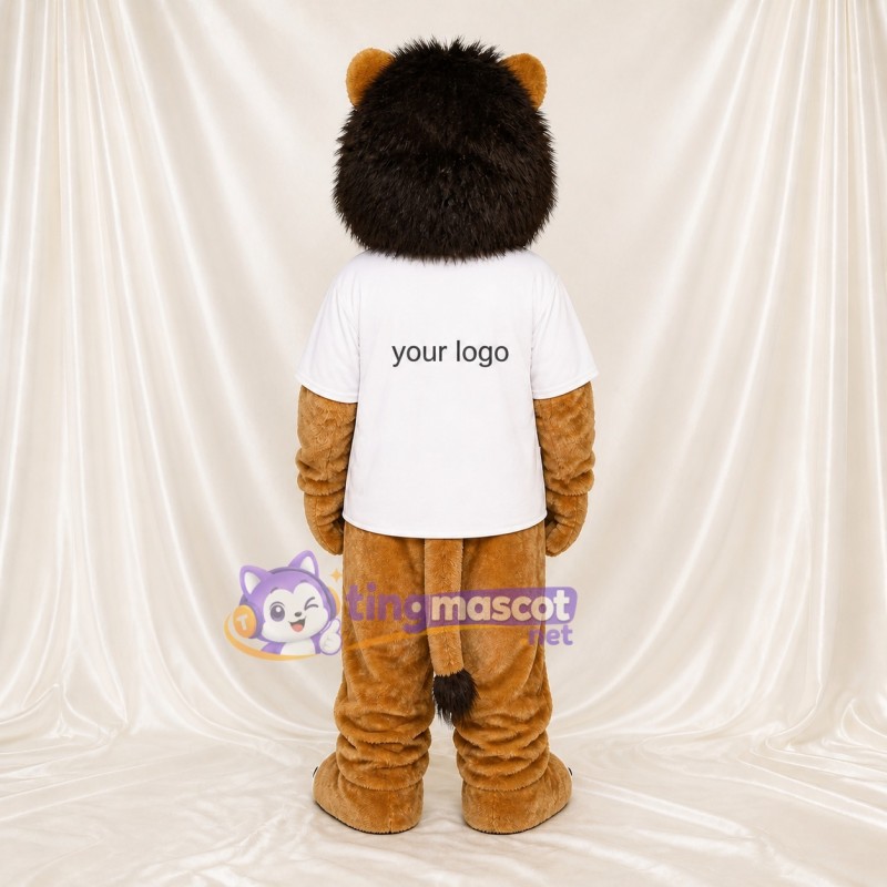 Lion Mascot Costume Full Body for Adults Sports Events