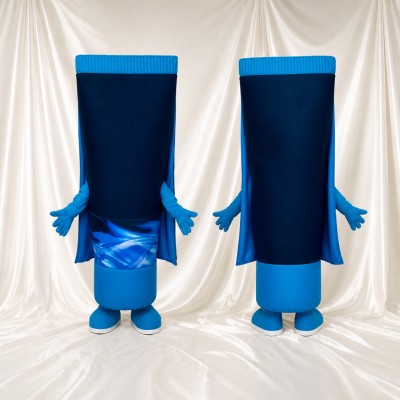 Tube Mascot Costume Full Body for Adults Promotions