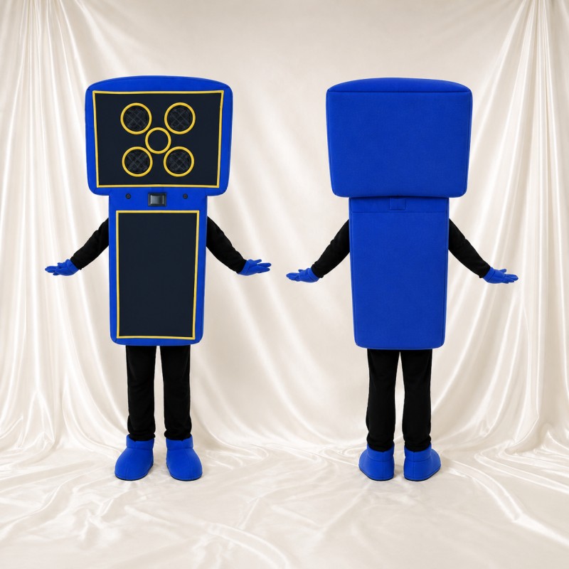 Camera Kiosk Mascot Costume Full Body for Adults Trade Shows