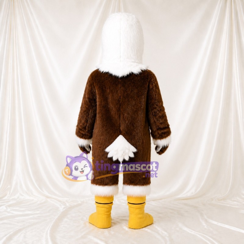 Bald Eagle Mascot Costume Full Body for Adults Sports Events
