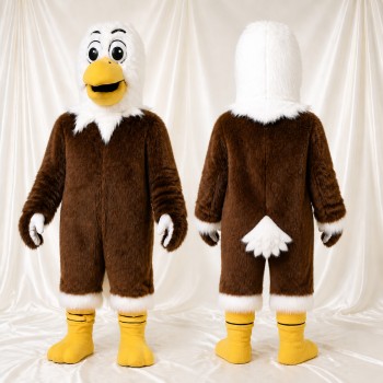Bald Eagle Mascot Costume Full Body for Adults Sports Events