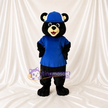 Baseball Bear Mascot Costume Full Body for Adults Sports Events