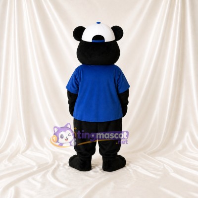 Baseball Bear Mascot Costume Full Body for Adults Sports Events