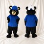 Baseball Bear Mascot Costume Full Body for Adults Sports Events