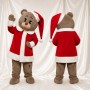 Christmas Bear Mascot Costume Full Body for Adults Christmas