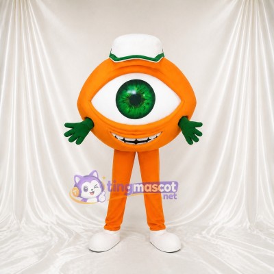 Eyeball Mascot Costume Full Body for Adults Health Events