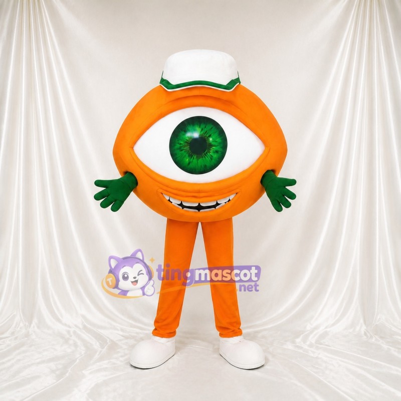 Eyeball Mascot Costume Full Body for Adults Health Events