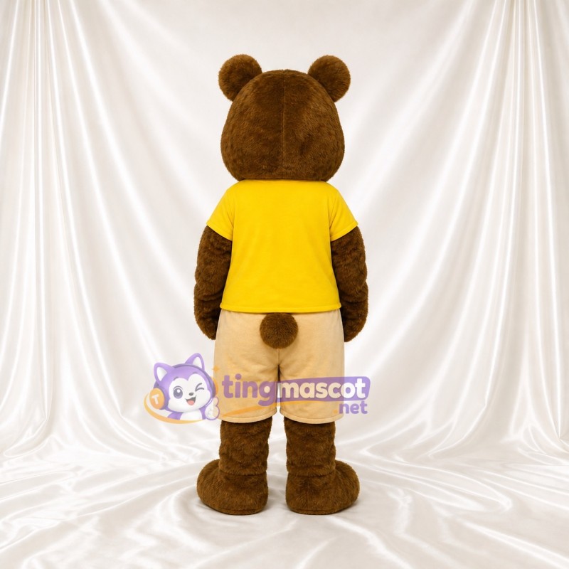 Équipe Ours Costume de mascotte intégral pour adultes Événements sportifs