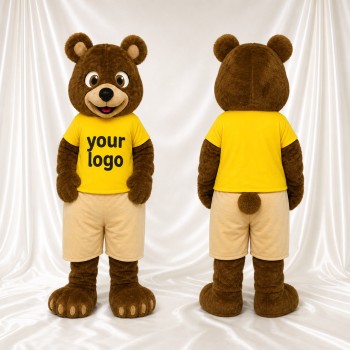 Équipe Ours Costume de mascotte intégral pour adultes Événements sportifs