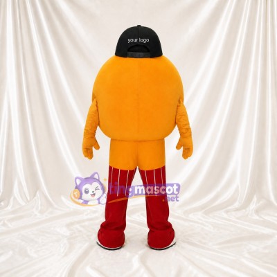 Smiley Face Mascot Costume Full Body for Adults School Events