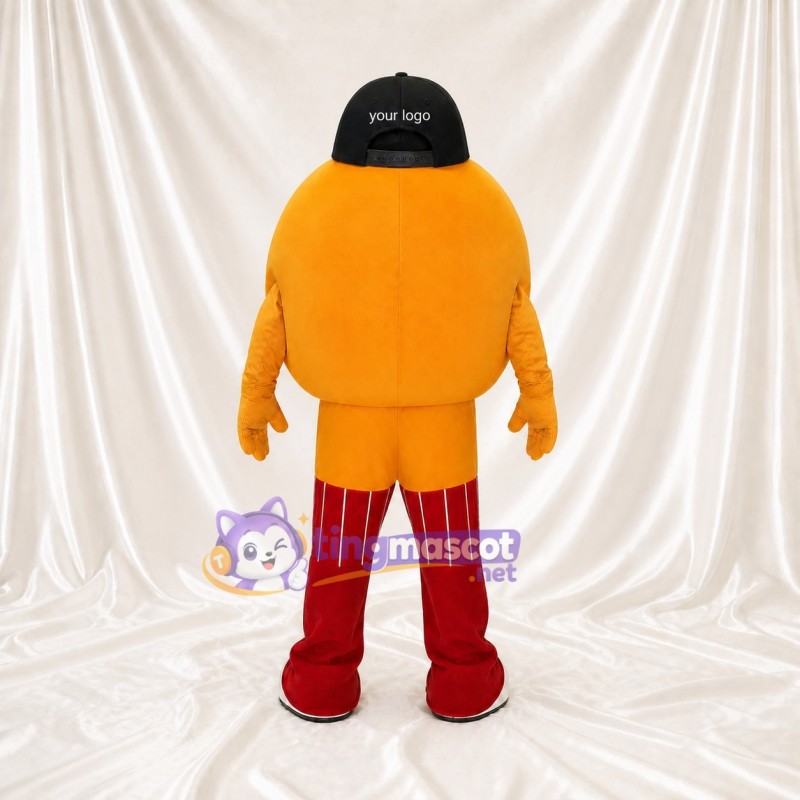 Smiley Face Mascot Costume Full Body for Adults School Events